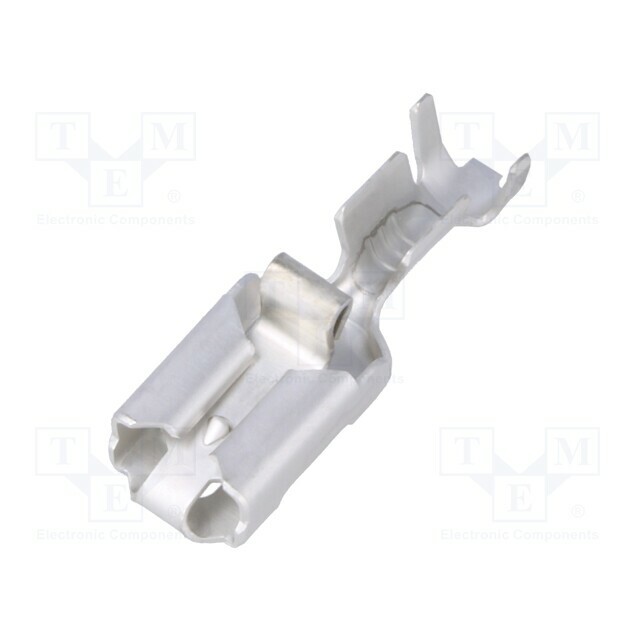 TE CONNECTIVITY Terminal: flat; 6.3mm