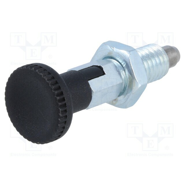 ELESA+GANTER Indexing plungers; Thread: M8; Plating: