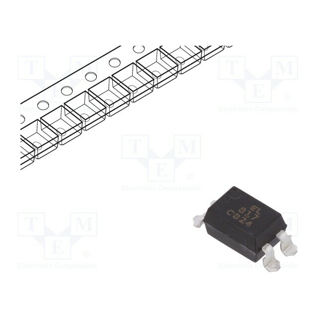 EVERLIGHT Optocoupler; SMD; Ch: 1; OUT: