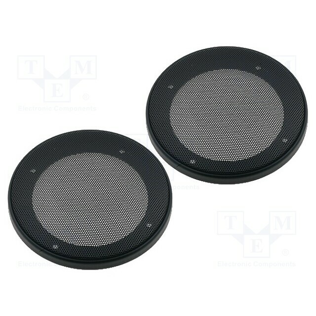 PER.PIC. Loudspeaker grille; 100mm; metal