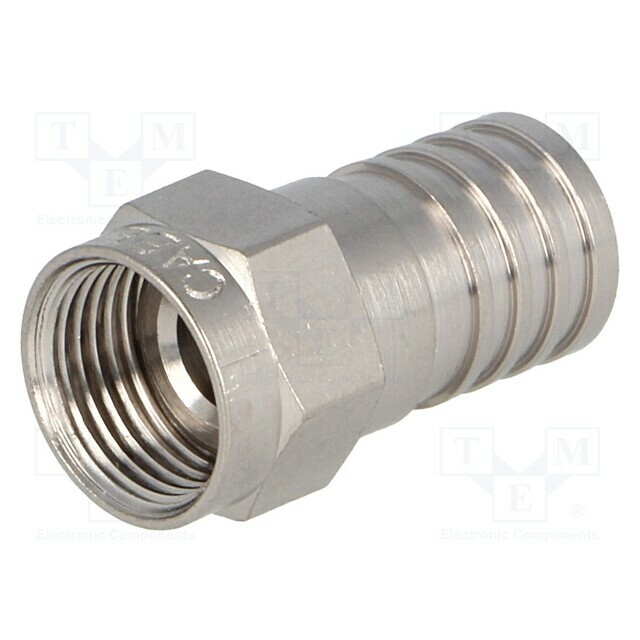 CABELCON Connector: F; plug; male; crimped