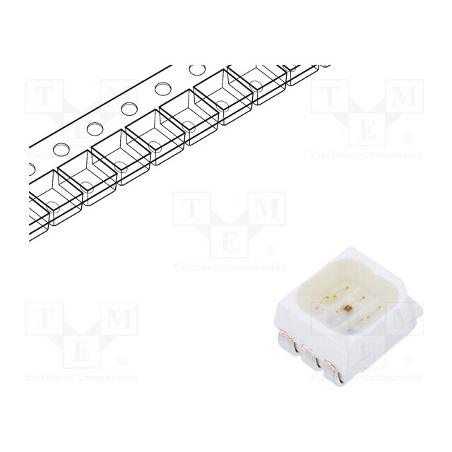 REFOND LED; RGB; SMD; PLCC6; 1
