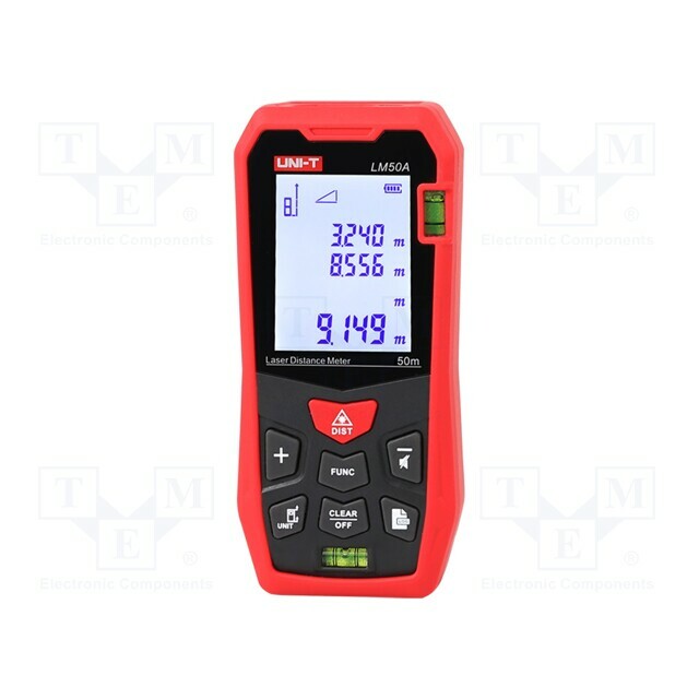 UNI-T Distance meter; LCD 2"; 50m