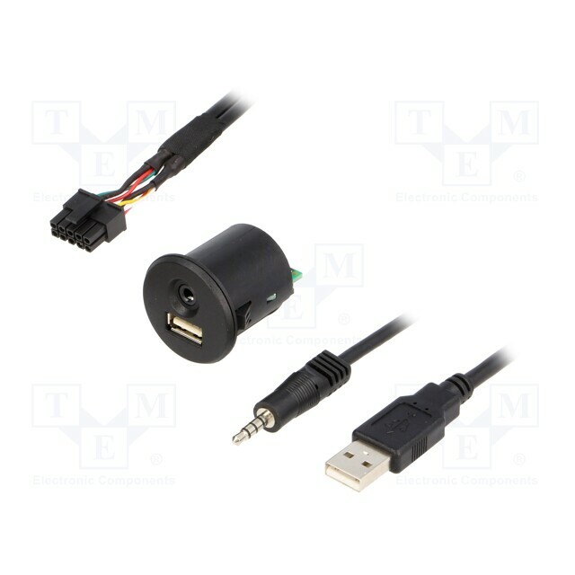 PER.PIC. USB/AUX adapter; Fiat; Jack