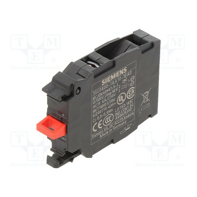 SIEMENS Contact block; 22mm; 3SU1.5