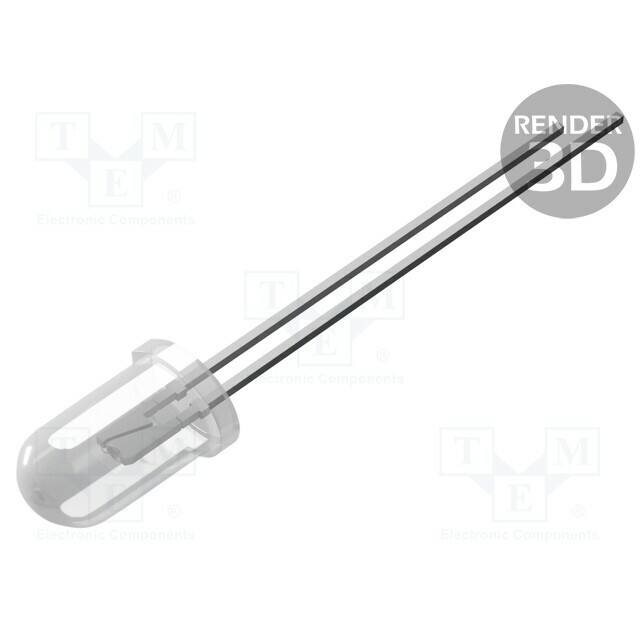 OPTOSUPPLY CRLED; blue; 5mm; 6500mcd; 30°