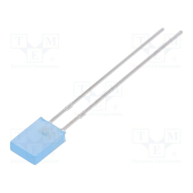 LUCKY LIGHT LED; blue; rectangular; 5x2x7