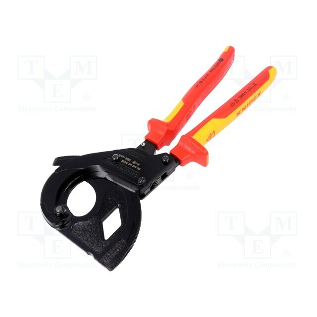 KNIPEX Cutters; with clamping jaws; L: