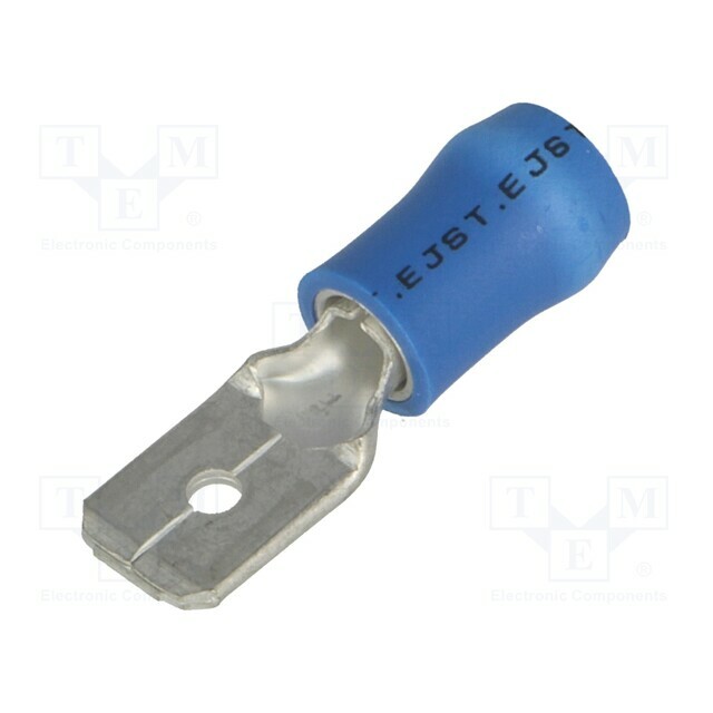JST Terminal: flat; 6.3mm; 0