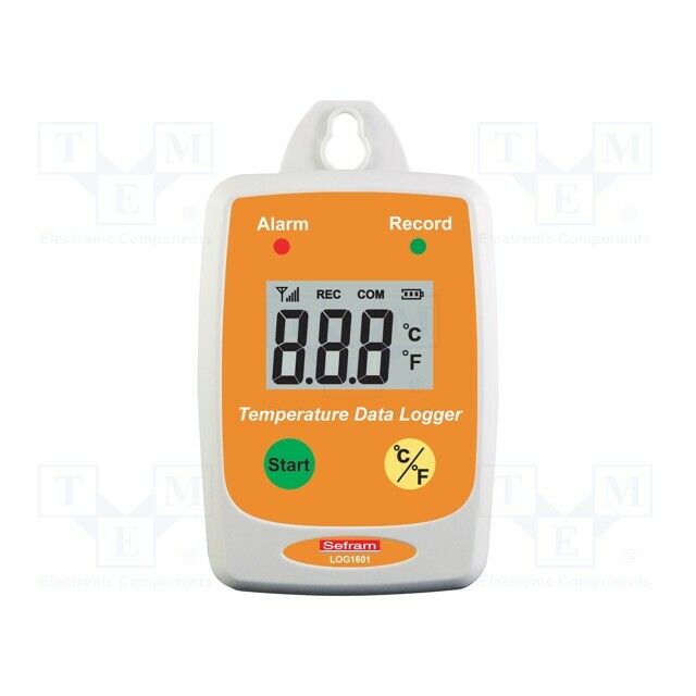 Data logger; temperature; IP65; Display: LCD