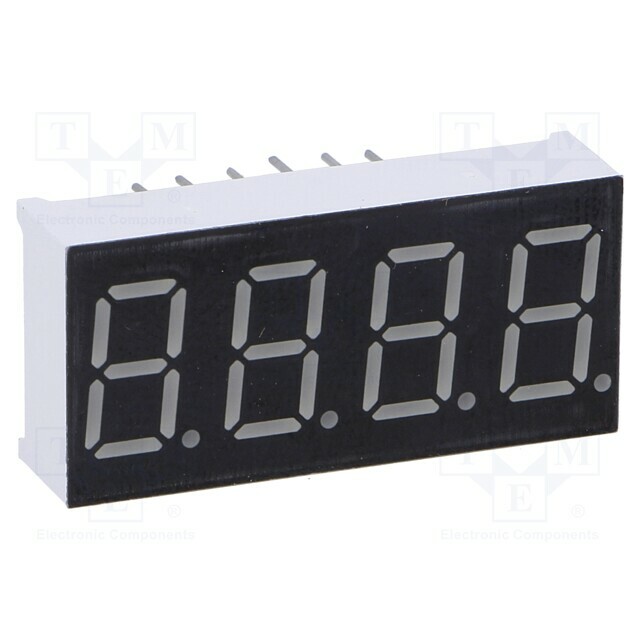 LUCKY LIGHT Display: LED; 7-segment; 9