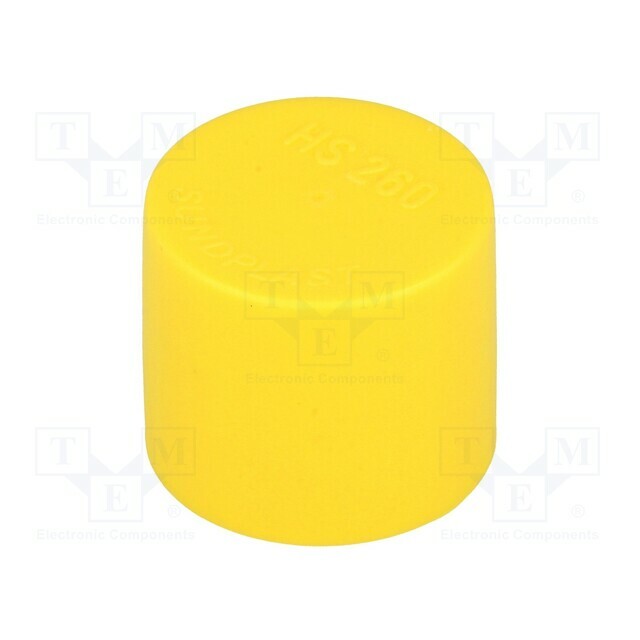 SUNDPLAST Cap; Body: yellow; Øint: 75