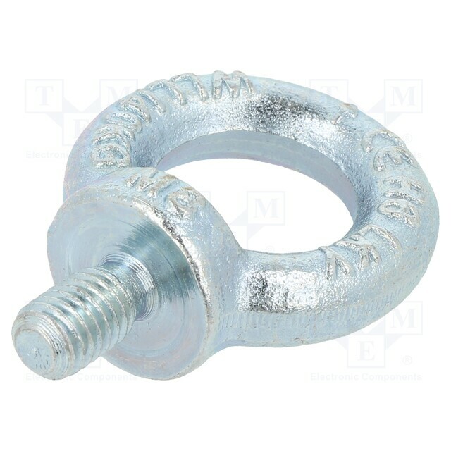 ELESA+GANTER Lifting eye bolt; M8; M8x13