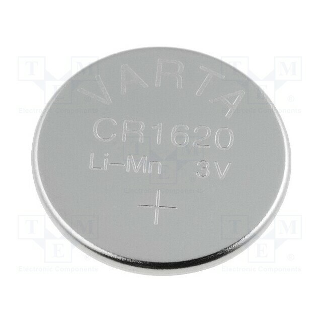 VARTA MICROBATTERY Battery: lithium; coin; CR1620