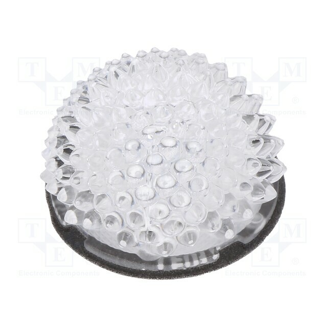 LEDIL LED lens; round; polycarbonate; transparent