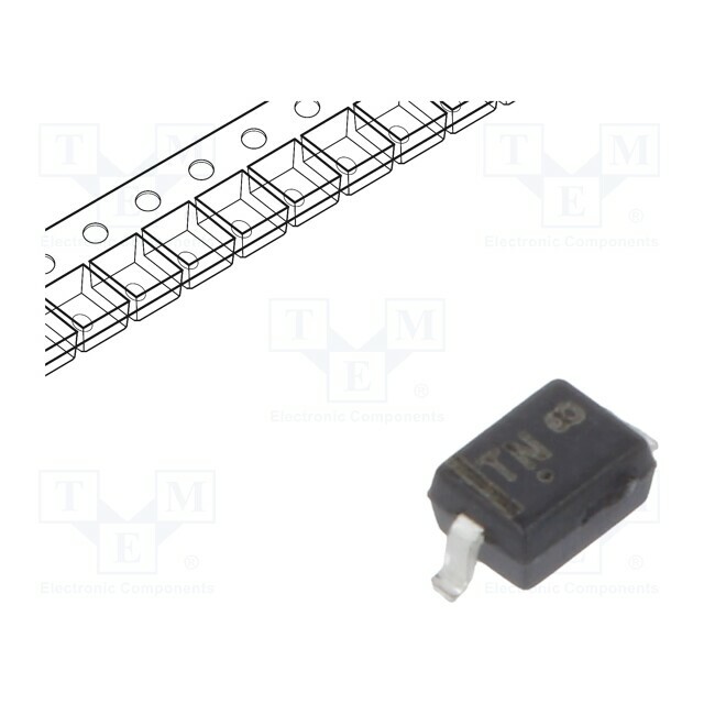 ONSEMI Diode: Zener; 0.5W; 12V