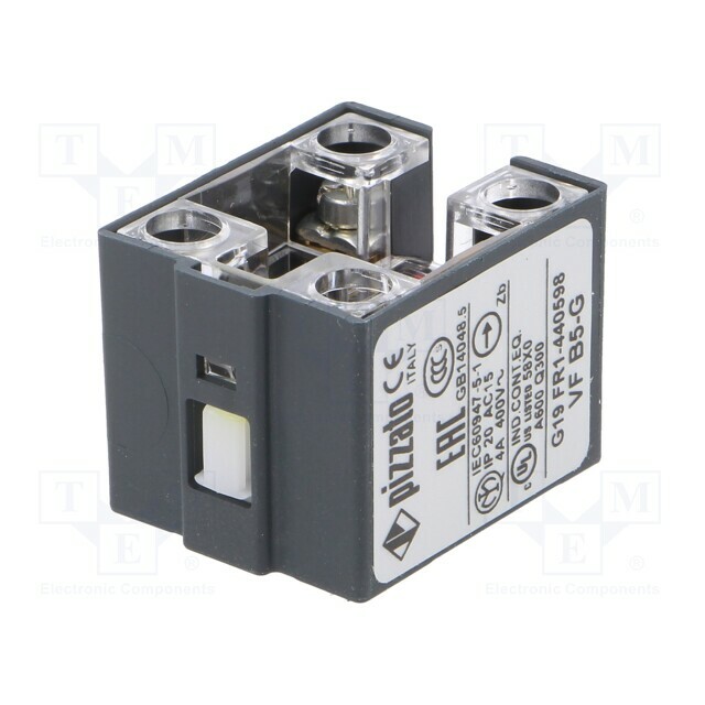 PIZZATO ELETTRICA Contact block; NO +