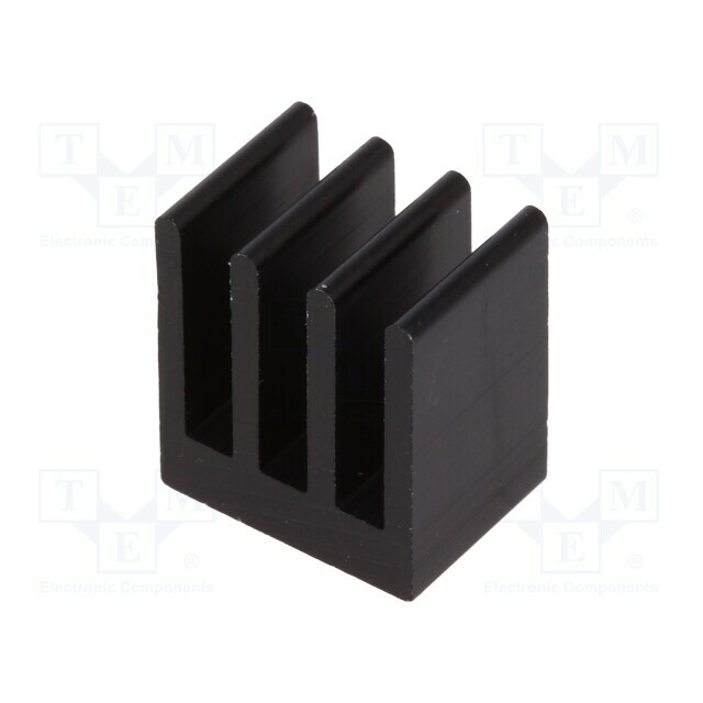 FISCHER ELEKTRONIK Heatsink: extruded; black; L: