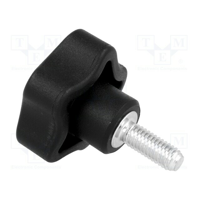 ELESA+GANTER Knob; Ø: 32mm; Ext.thread: