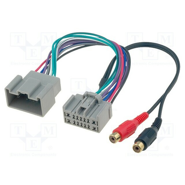 4CARMEDIA Aux adapter; RCA; Volvo; for