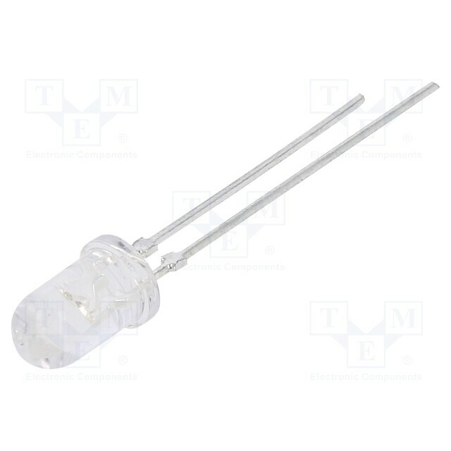CREE LED LED; green; 5mm; 16800÷32900mcd