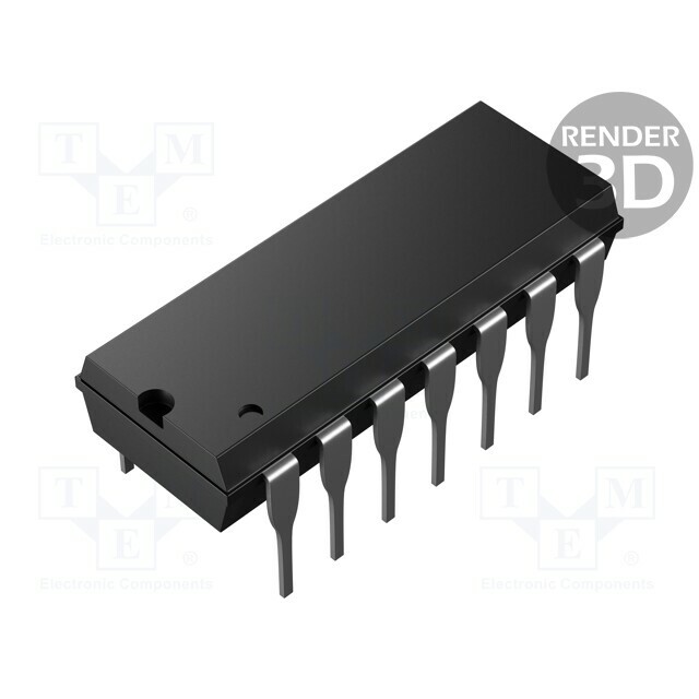 TEXAS INSTRUMENTS IC: digital; NOT; Ch:
