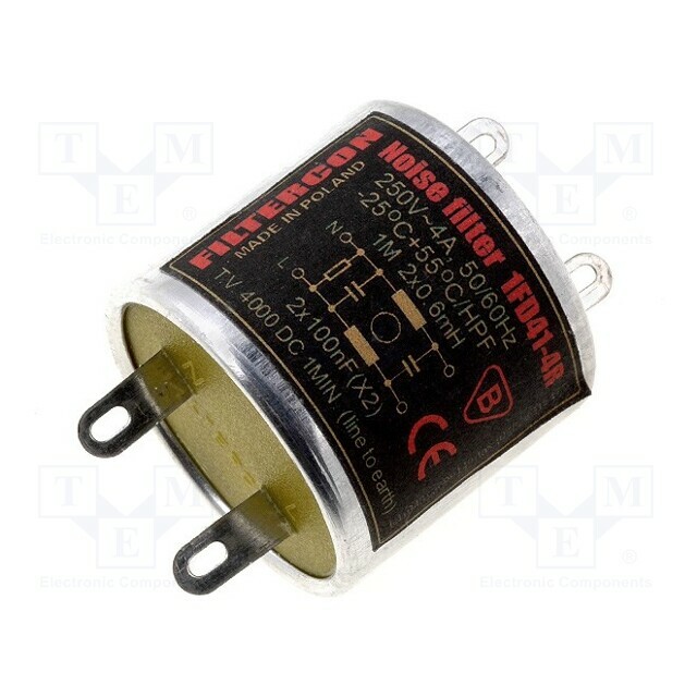 FILTERCON Filter: anti-interference; mains; 250V; 100nF