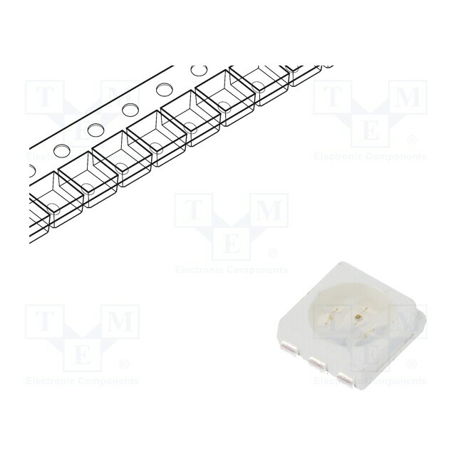 REFOND LED; RGB; SMD; PLCC6; 1