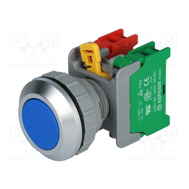 AUSPICIOUS Switch: push-button; 30mm; Stabl.pos: