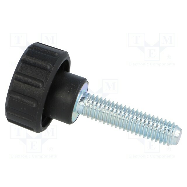 ELESA+GANTER Knob; Ø: 20mm; Ext.thread: