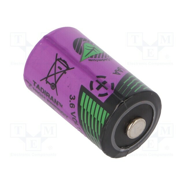 TADIRAN Battery: lithium (LTC); 1/2AA; 3