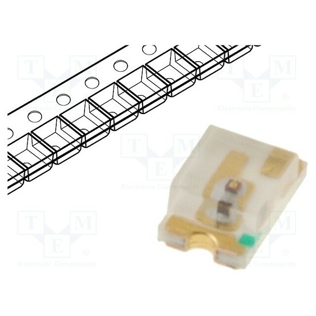 LUCKY LIGHT LED; red; SMD; 0805
