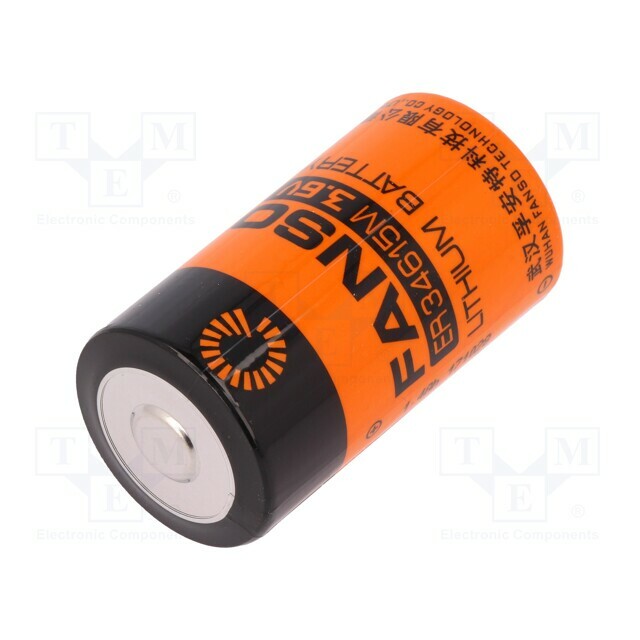 Battery: lithium; D; 3.6V; 13000mAh