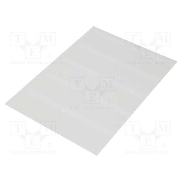HELLERMANNTYTON Label; 48.5mm; 55mm; white