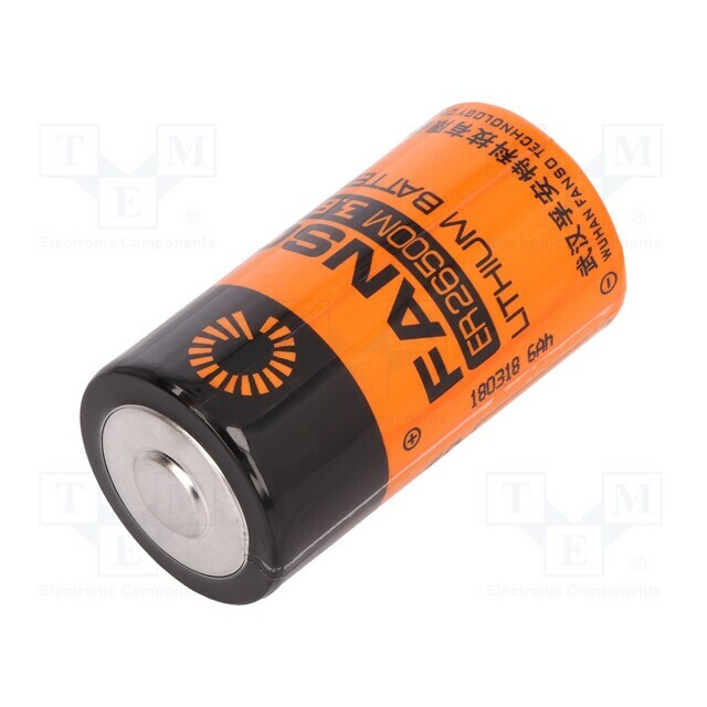 Battery: lithium; C; 3.6V; 6000mAh