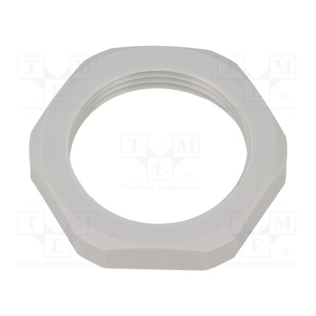 Nut; PG21; polyamide; Thk: 7mm; Spanner: