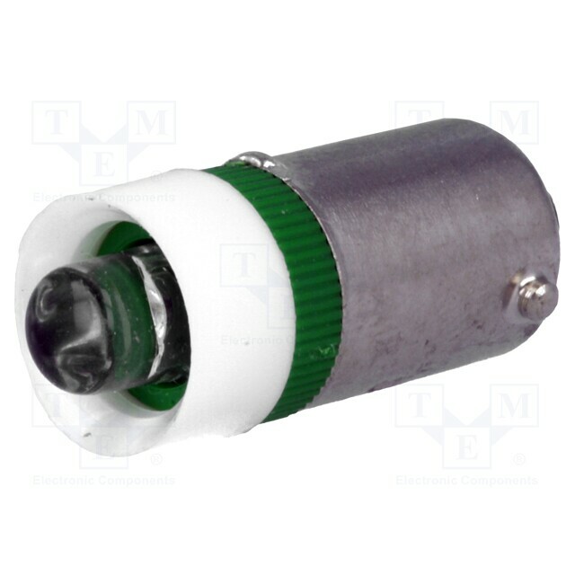 BRIGHTMASTER LED lamp; BA9S; green; 24VDC