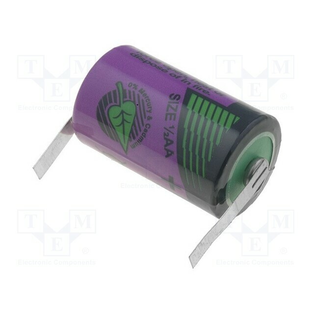 TADIRAN Battery: lithium (LTC); 1/2AA; 3