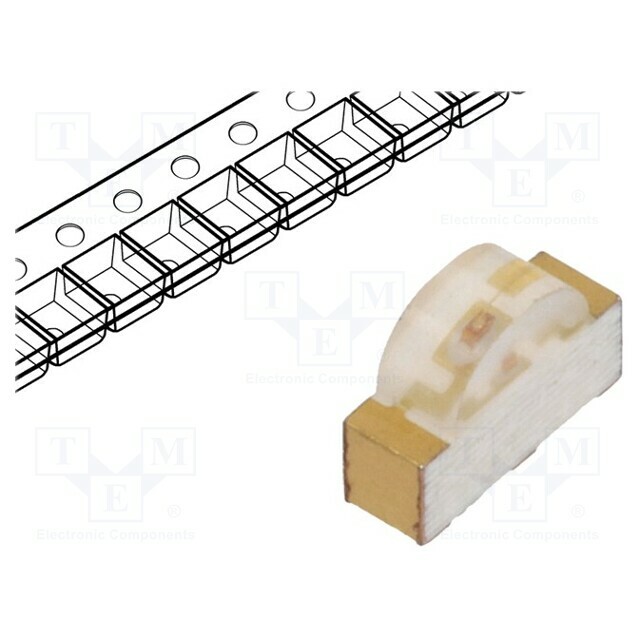 BROADCOM (AVAGO) LED; green; SMD; 1208