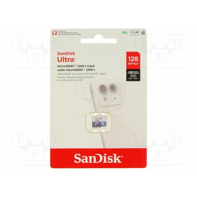 SANDISK Memory card; microSDXC; 128GB; Android