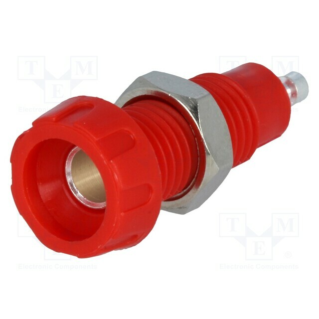 DELTRON Laboratory connector: 4mm banana; socket