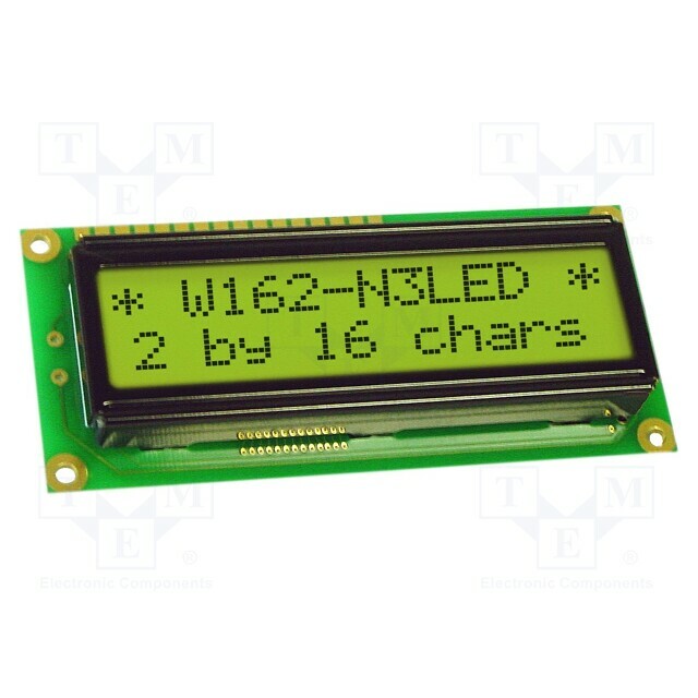 DISPLAY VISIONS Display: LCD; alphanumeric; STN