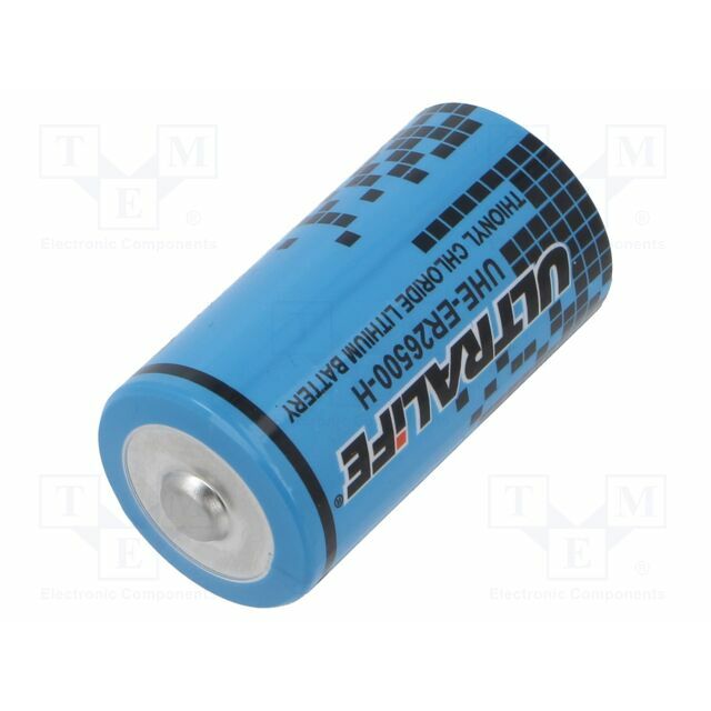 ULTRALIFE Battery: lithium; C; 3.6V