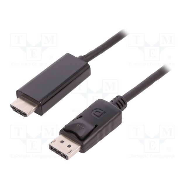 Cable; DisplayPort plug,HDMI plug; 3D
