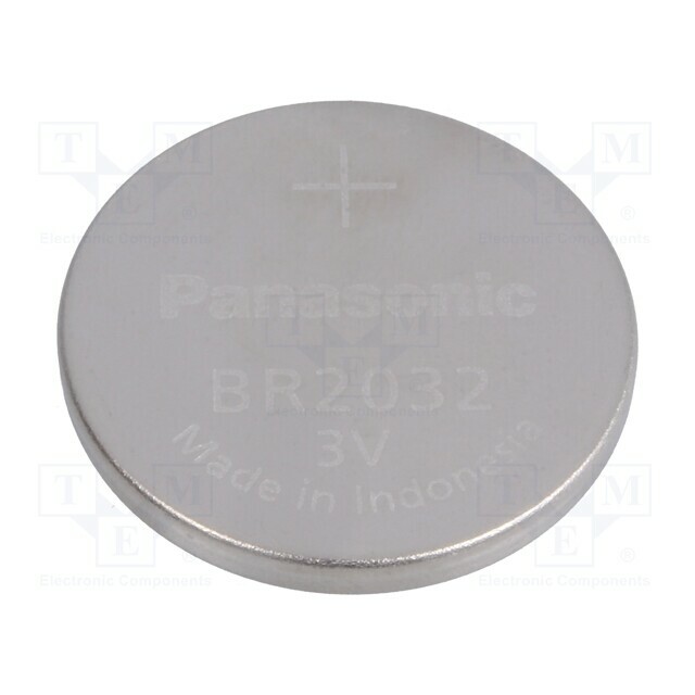 PANASONIC Battery: lithium; coin; BR2032; 3V