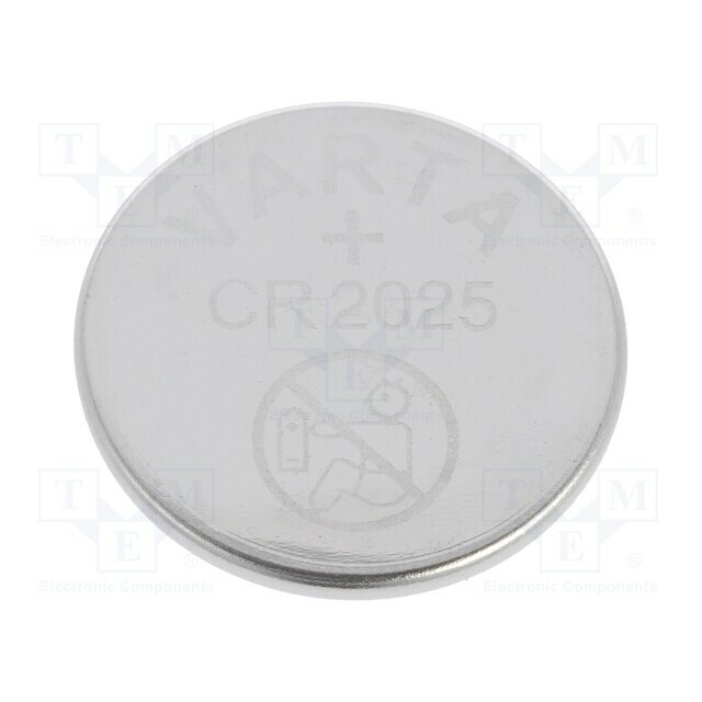 VARTA MICROBATTERY Battery: lithium; coin; CR2025
