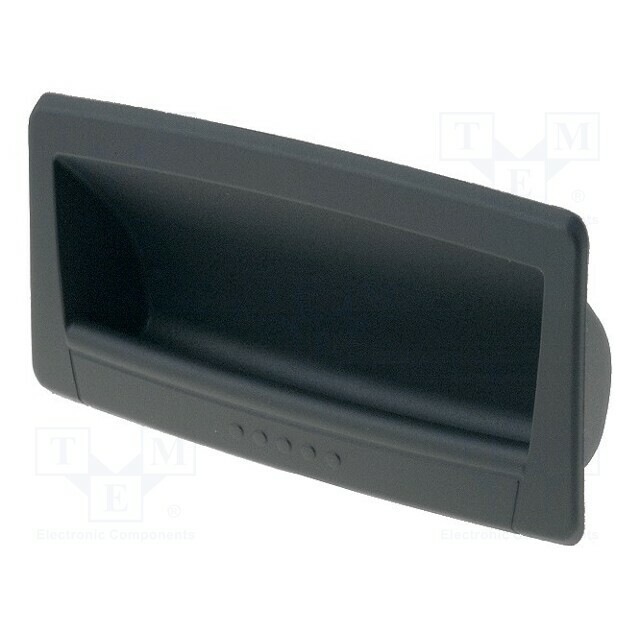 ELESA+GANTER Holder; technopolymer PA; black; L:
