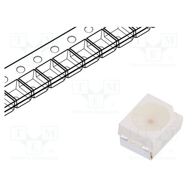 LITEON LED; red; SMD; 560÷1400mcd; 1