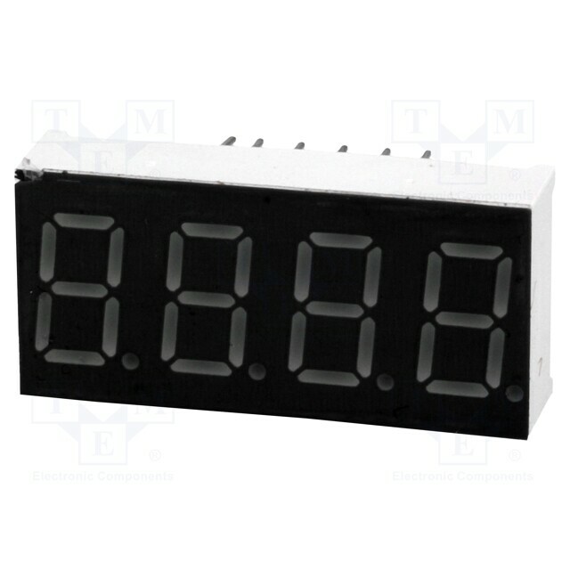LUCKY LIGHT Display: LED; 7-segment; 9