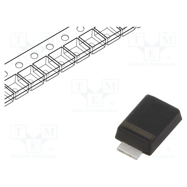 DC COMPONENTS Diode: Schottky rectifying; SMA
